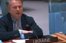 Ukraiński ambasador czyta na ONZ SMSy zmarłego żołnierza rosyjskiego do rodziców