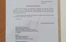 Prezydent Ukrainy podpisał wniosek o członkostwo jego kraju w UE.