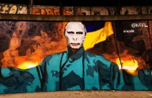 "Voldemort Putin" - taki mural powstał w Poznaniu