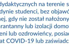 UMK w Bydgoszczy nie dopuszcza studentow bez szczepien do zajec