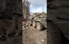 Bucza. Kolumna Kadyrowa. Kolosalne straty wojsk rosyjskich.