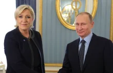 Le Pen wycofuje 1,2 mln ulotek wyborczych zawierających jej zdjęcie z Putinem