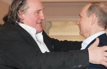 Depardieu sprzyjał Putinowi. Dziś sprzeciwia się "bratobójczej wojnie"