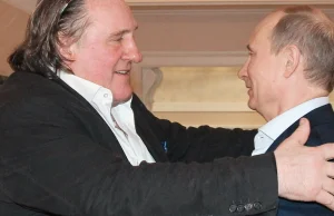 Depardieu sprzyjał Putinowi. Dziś sprzeciwia się "bratobójczej wojnie"