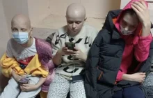 Relacja z Kijowa. Dzieci z chorobami onkologicznymi ukrywają się w...