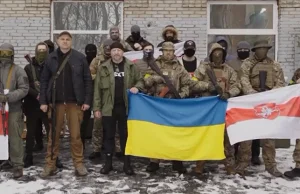 Białorusini włączają się w obronę Ukrainy. Tworzą grupy wojskowe.