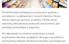 Kaufland wycofuje rosyjskie produkty
