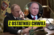 Jest przełom! Putin przekazał swoją deklarację przez telefon