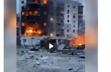 Kolejne obiekty cywilne zniszczone przez Rosjan. Borodzianka (45 km od Kijowa)