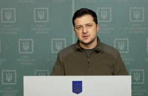 Zełenski: Jeśli Rosja nie wycofa wojsk do koszar, to rozmowy są stratą...