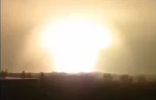 Nowe wideo z ataku bombą próżniową w Charkowie! Potężny wybuch!