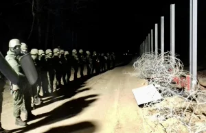 Miała miejsce próba siłowego przekroczenia granicy z Białorusi do Polski