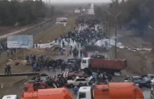 Poruszające sceny z miasta Enerhodar. "Siły rosyjskie próbowały wejścia do...