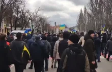 Okupanci otworzyli ogień do protestujących. Są ranni