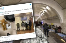 Rosyjscy sabotażyści w kijowskim metrze. Pociski ukryli w misiu