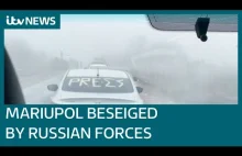 Brytyjscy dziennikarze próbują się wydostać z Mariupola