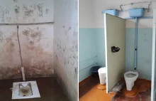 Konkurs firmy Domestos na najgorszą szkolną toaletę w Rosji [ZDJĘCIA]