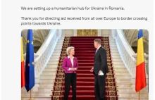 EU utworzy hub pomocy humanitarnej dla Ukraińców w Rumunii