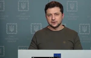 Mowa prezydenta Zełenskiego. Zapowiada dalszą obronę Ukrainy i jej odbudowę