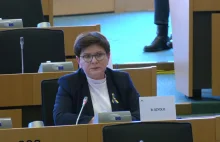 Szydło: Gazprom nie różni się od bomb spadających na Ukrainę