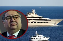 Największy rosyjski jacht zatrzymany przez Niemców! Kim jest miliarder Usmanow?