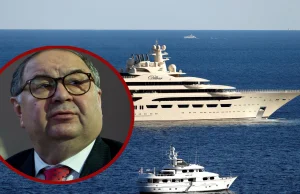 Największy rosyjski jacht zatrzymany przez Niemców! Kim jest miliarder Usmanow?