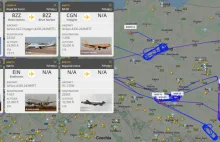 Obecnie nad Polską lata 6 samolotów - NATO, Royal Air Force i U.S Air Force
