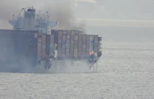 Estoński statek towarowy przejęty przez Rosjan zatonął