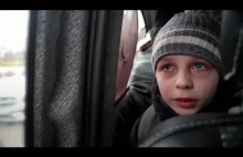 "Zostawiliśmy tatę w Kijowie". Wzruszające słowa małego chłopca.