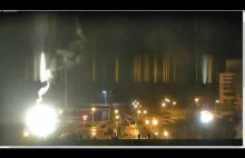 Walki i ogień przy elektrowni atomowej Zaporizka AES