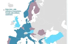 'Le Figaro' pominęło Polskę na mapie krajów pomagających Ukrainie