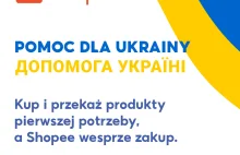 Pomoc dla Ukrainy z Shopee! Zrób zakupy, a oni wyślą je do Przemyśla!