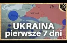 UKRAINA. Pierwsze 7 DNI. Analiza geograficzna