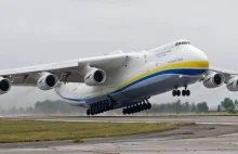 Antonov An-225 Mirja film z lotniska.