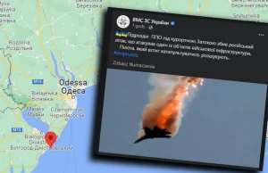 Nad ukraińskim kurortem został zestrzelony rosyjski samolot