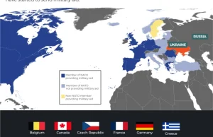 "Jakie kraje pomagają militarnie Ukrainie?" Wersja "prawdy" według Aljazeera...