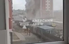 "Kijów, Irpień.. Artyleria rosyjska strzela do bloku mieszkalnego"