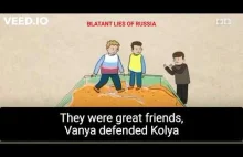 Rosyjska propagandową kreskówka dla dzieci