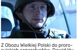 Dawid Hudziec - ruski troll z Polski i komentarze na jego profilu fb