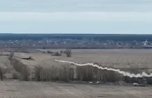 Ukraińskie siły zbrojne zestrzeliły rosyjski śmigłowiec bojowy.
