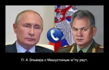 Nagranie z podsłuchu rozmowy Putina i Szojgu.