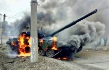 13 rosyjskich pojazdów zniszczonych w bratobójczym starciu