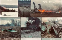 9 samolotów rosyjskich strąconych w ciągu ostatnich 24h
