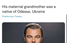 Leonardo DiCaprio przekazał 10 mln USD na Ukrainę