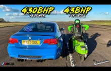 43KM VESPA vs 430HP V8 BMW M3