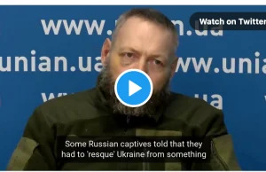 Rosyjski żołnierz tłumaczy, jak został oszukany przez propagandę Putina.