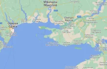Rosyjski okręt zniszczony w pobliżu Odessy