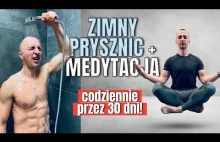 ZImny prysznic + medytacja codziennie przez 30 dni