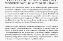 Stanowisko #Konfederacja ws. zagrożenia wciągnięciem Polski w wojnę na Ukrainie.