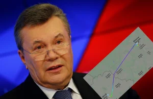 Wiktor Janukowycz wylądował w Mińsku